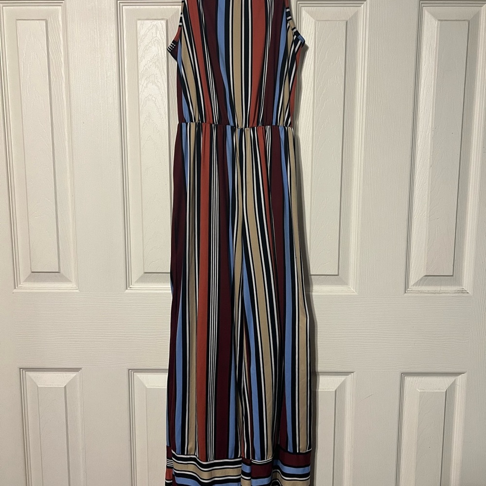Striped Jumpsuit